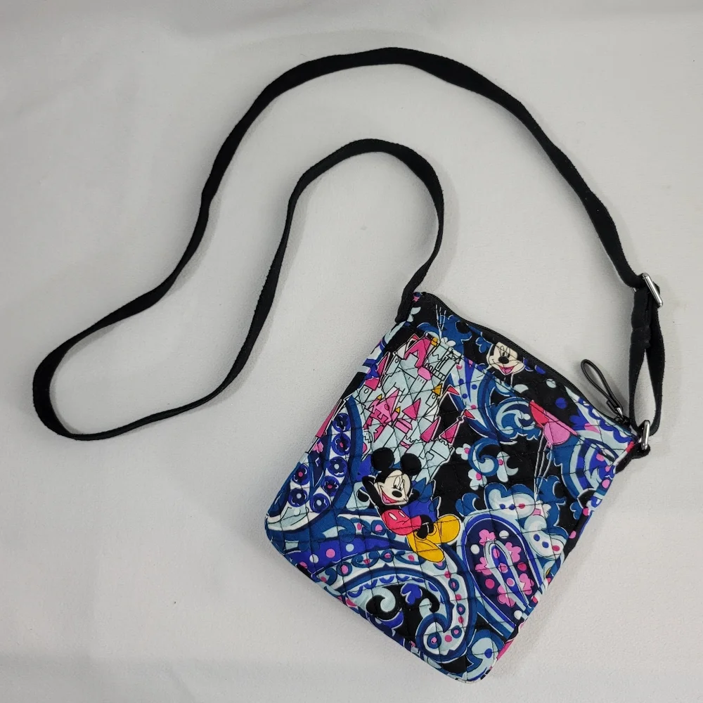 Vera Bradley Disney Parks Whimsical Paisley Mini Hipster Bag - Picture 16 of 16